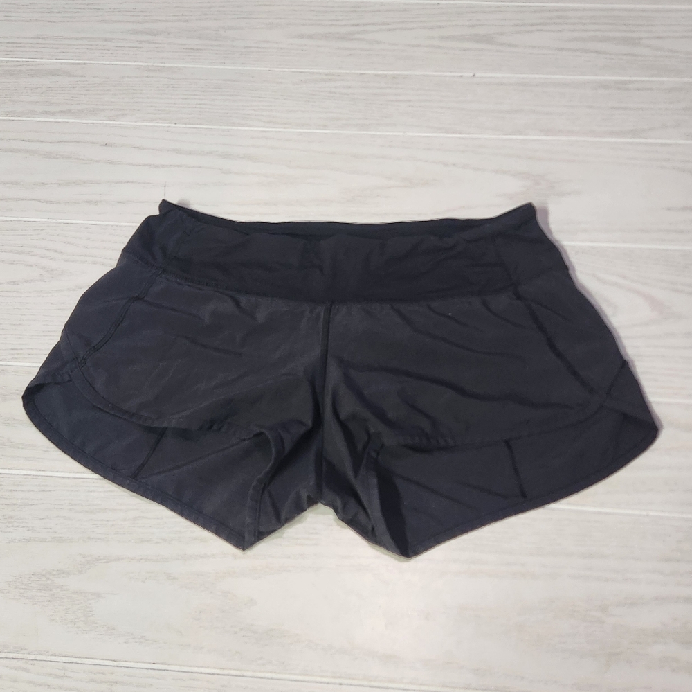 Lululemon speed up shorts black